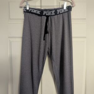 PINK Ultimate Joggers Sweatpants Leggings Cuffed Reversible Band Logo Victoria's